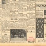 The Telegraph Sydney newspaper reports the fatal crash of De Uiver -1934 part of a page