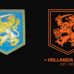 Photo - logos Hollandia-Inala- and Brisbane Lions