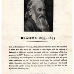 1950-05-25 Theatre Master of Music Brahms Portrait
