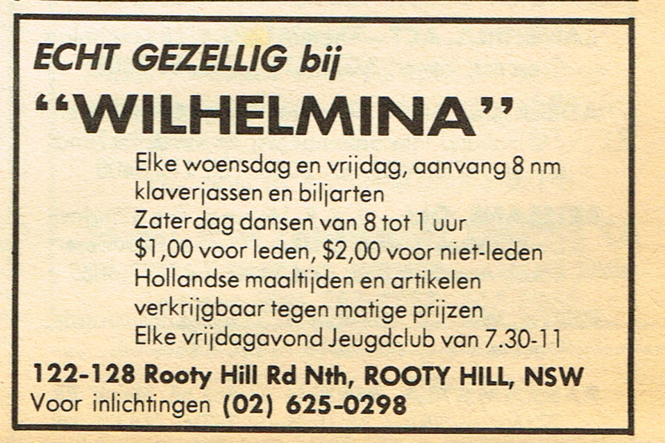 Wilhelmina Club