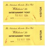 1984-05-19 Entertainment tickets